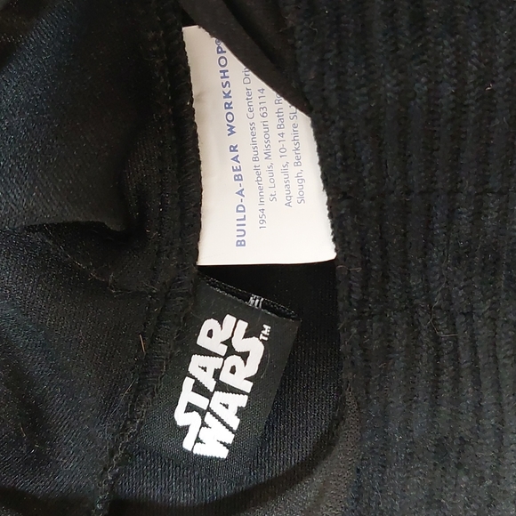 Build•A•Bear Lil' Cub Brownie in Kylo Ren Coat/Cape - Picture 11 of 11